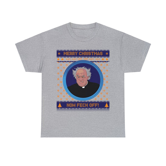 Father Jack Feck Off Christmas Tee