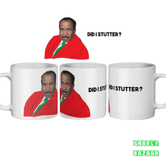The Office Stanley Did I Stutter Quote Mug Funny Gift fathers Day