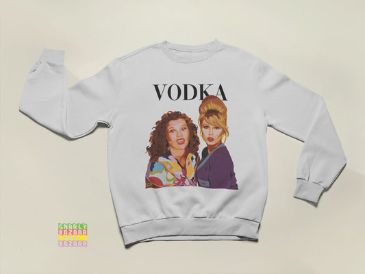 Ab Fab Vodka 90s Vogue Sweatshirt Absolutely Fabulous