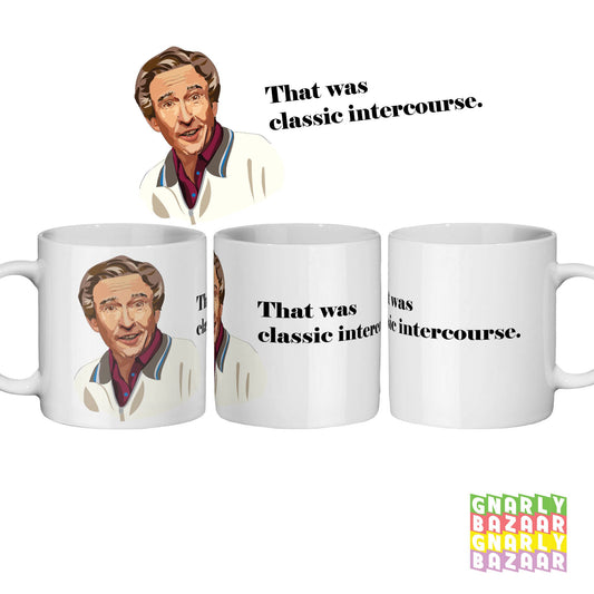 Alan Partridge Mug Classic Intercourse Valentines Day Quote Gift