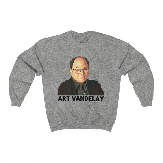 Seinfeld 90s Funny Art Vandelay Lighter Colours Crewneck Sweatshirt