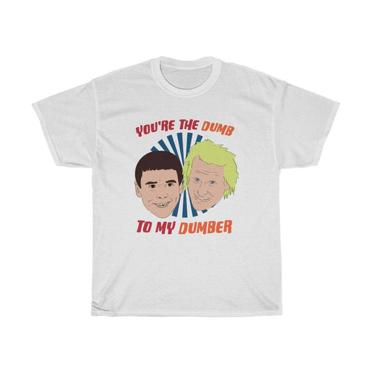 Dumb and Dumber Lighter Colour Cotton Tee