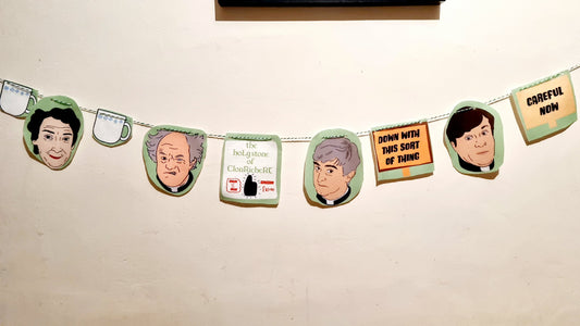 Father Ted Party Funny Novelty Decoration Bunting