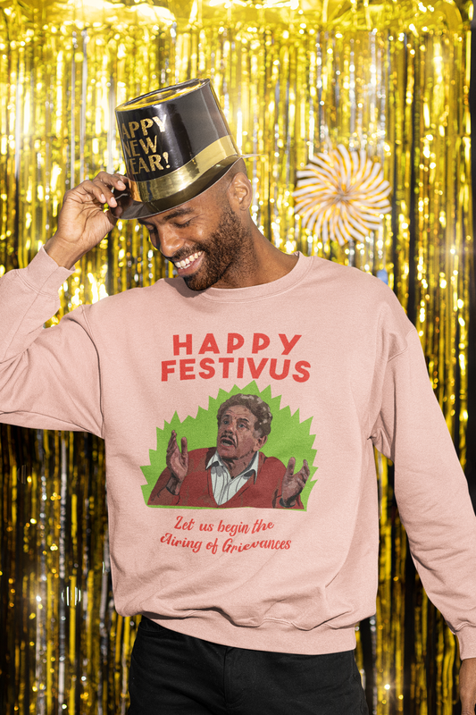 Happy Festivus Seinfeld Frank Costanza Funny Christmas Sweatshirt