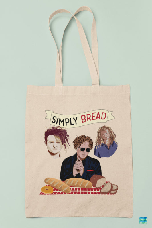 Simply Bread Mick Hucknall Tote Bag 90s