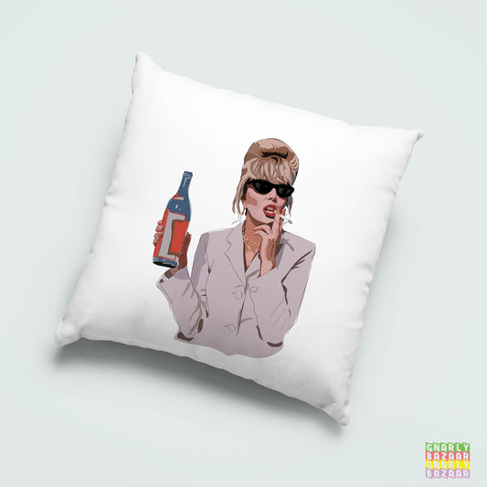Patsy Stone Ab Fab Absolutely Fabulous Funny Cushion Cover Gift Christmas Stocking Filler Letter box gift